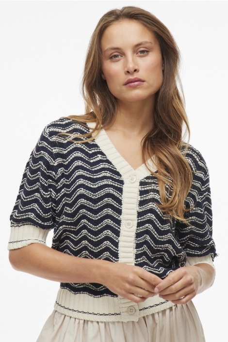 Vila viarin 2/4 button knit cardigan